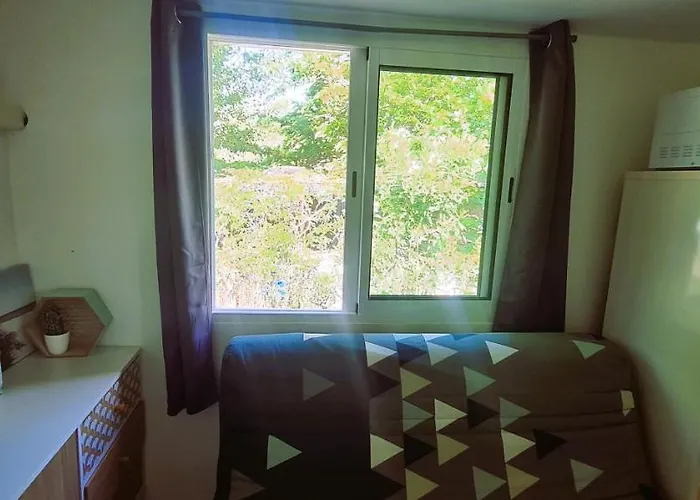 Mobil-home 6 Personnes Sur Terrain 600 M2 Kamp alanı